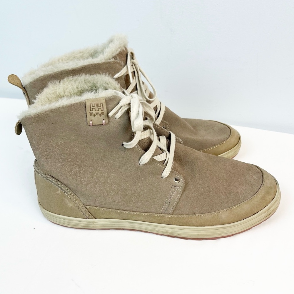 Helly Hansen Women's Ellida Cold Weather Ankle Boot, Moon Rock/Taupe 10